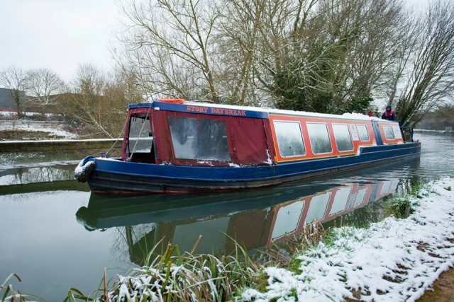 One of our boats, Stort Daybreak